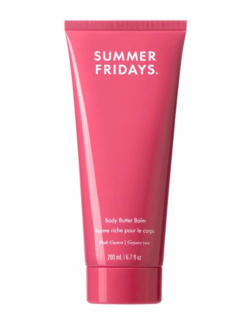 Summer Fridays Pink Tube Body Butter Balm